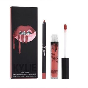 KYLIE JENNER MATTE LIQUID LIPSTICK & LIP LINER - TWENTY (NEW WITH TAGS)